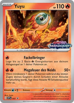 Karte Yuyu aus SVP Black Star Promos, Nummer 057/225
