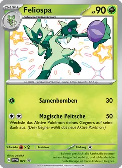 Karte Feliospa aus SVP Black Star Promos, Nummer 077/225