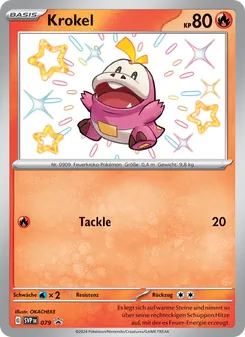 Karte Krokel aus SVP Black Star Promos, Nummer 079/225
