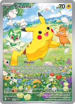 Karte Pikachu aus SVP Black Star Promos, Nummer 088/225