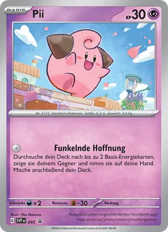 Karte Pii aus SVP Black Star Promos, Nummer 095/225