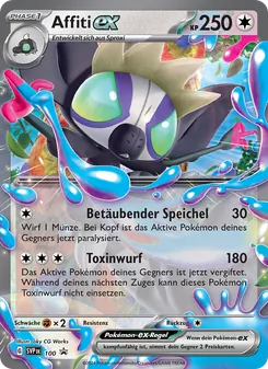 Karte Affiti-ex aus SVP Black Star Promos, Nummer 100/225