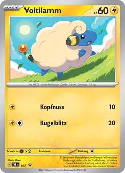 Karte Voltilamm aus SVP Black Star Promos, Nummer 107/225