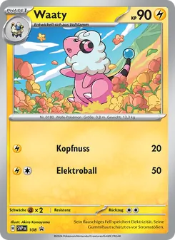Karte Waaty aus SVP Black Star Promos, Nummer 108/225