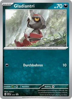 Karte Gladiantri aus SVP Black Star Promos, Nummer 111/225