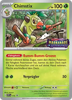 Karte Chimstix aus SVP Black Star Promos, Nummer 115/225