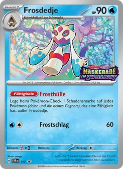 Karte Frosdedje aus SVP Black Star Promos, Nummer 117/225