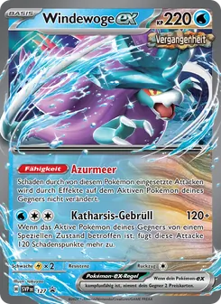 Karte Windewoge-ex aus SVP Black Star Promos, Nummer 127/225