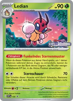 Karte Ledian aus SVP Black Star Promos, Nummer 133/225