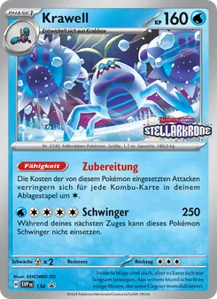 Karte Krawell aus SVP Black Star Promos, Nummer 134/225