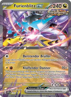 Karte Furienblitz-ex aus SVP Black Star Promos, Nummer 145/225