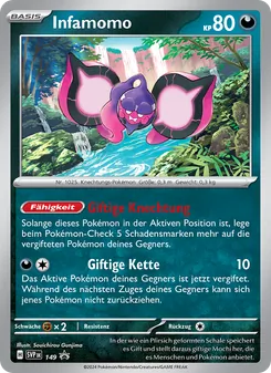Karte Infamomo aus SVP Black Star Promos, Nummer 149/225