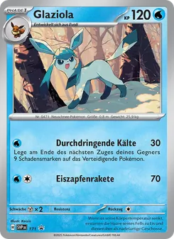 Karte Glaziola aus SVP Black Star Promos, Nummer 171/225