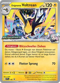 Karte Enigmaras Voltrean aus SVP Black Star Promos, Nummer 182/225