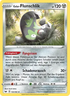 Karte Galar-Flunschlik aus Schwert & Schild, Nummer 132/202