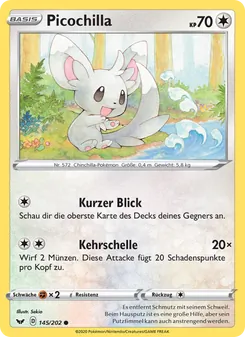 Karte Picochilla aus Schwert & Schild, Nummer 145/202