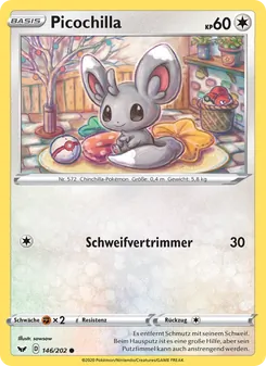 Karte Picochilla aus Schwert & Schild, Nummer 146/202