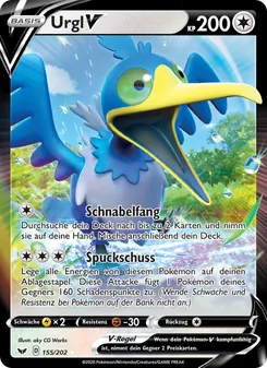 Karte Urgl V aus Schwert & Schild, Nummer 155/202