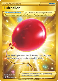 Karte Luftballon aus Schwert & Schild, Nummer 213/202