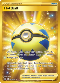 Karte Flottball aus Schwert & Schild, Nummer 216/202