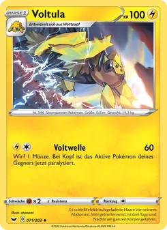 Karte Voltula aus Schwert & Schild, Nummer 71/202