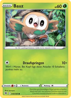 Karte Bauz aus Astralglanz, Nummer 019/189