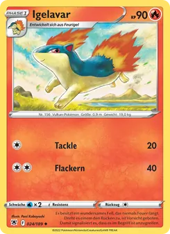 Karte Igelavar aus Astralglanz, Nummer 024/189