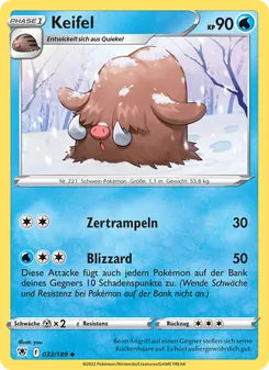 Karte Keifel aus Astralglanz, Nummer 032/189