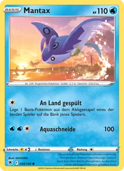 Karte Mantax aus Astralglanz, Nummer 034/189