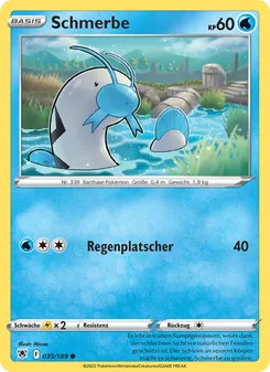 Karte Schmerbe aus Astralglanz, Nummer 035/189