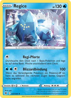 Karte Regice aus Astralglanz, Nummer 037/189