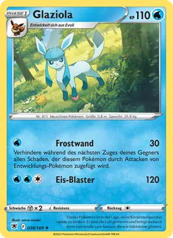 Karte Glaziola aus Astralglanz, Nummer 038/189