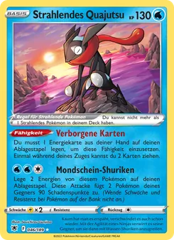 Karte Strahlendes Quajutsu aus Astralglanz, Nummer 046/189