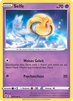 Karte Selfe aus Astralglanz, Nummer 065/189