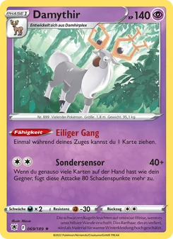 Karte Damythir aus Astralglanz, Nummer 069/189