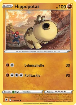 Karte Hippopotas aus Astralglanz, Nummer 079/189