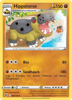 Karte Hippoterus aus Astralglanz, Nummer 080/189