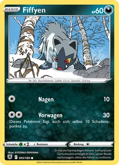Karte Fiffyen aus Astralglanz, Nummer 095/189