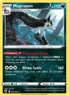 Karte Magnayen aus Astralglanz, Nummer 096/189