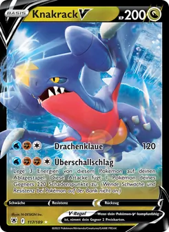 Karte Knakrack V aus Astralglanz, Nummer 117/189