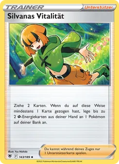 Karte Silvanas Vitalität aus Astralglanz, Nummer 143/189