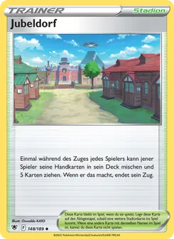 Karte Jubeldorf aus Astralglanz, Nummer 148/189