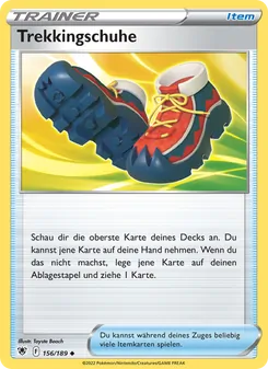 Karte Trekkingschuhe aus Astralglanz, Nummer 156/189