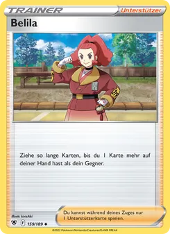 Karte Belila aus Astralglanz, Nummer 159/189