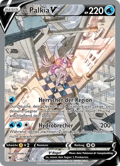 Karte Ur-Palkia V aus Astralglanz, Nummer 167/189