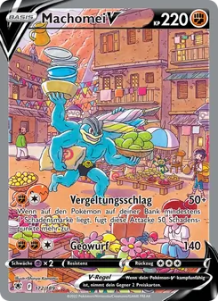 Karte Machomei V aus Astralglanz, Nummer 172/189