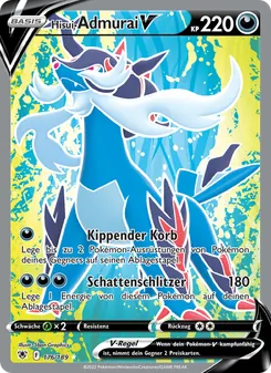Karte Hisui-Admurai V aus Astralglanz, Nummer 176/189