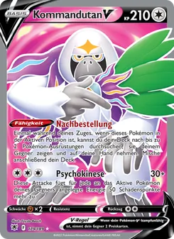 Karte Kommandutan V aus Astralglanz, Nummer 179/189