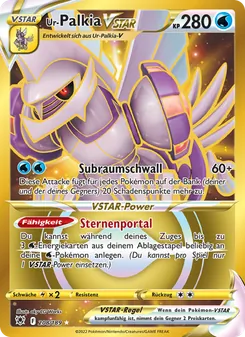 Karte Ur-Palkia VSTAR aus Astralglanz, Nummer 208/189