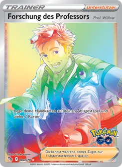 Karte Forschung des Professors aus Pokémon GO, Nummer 084/78